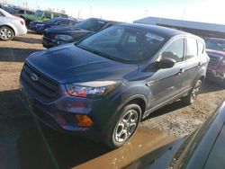 Salvage cars for sale at Brighton, CO auction: 2018 Ford Escape S