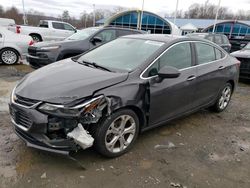 Chevrolet Cruze salvage cars for sale: 2017 Chevrolet Cruze Premier