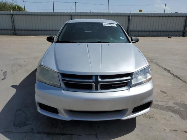 2012 Dodge Avenger SE