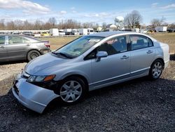 Honda salvage cars for sale: 2006 Honda Civic LX