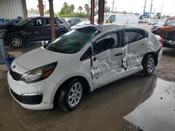 Salvage cars for sale from Copart Riverview, FL: 2016 KIA Rio LX