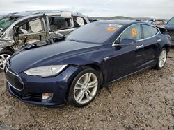 Salvage cars for sale at Magna, UT auction: 2013 Tesla Model S