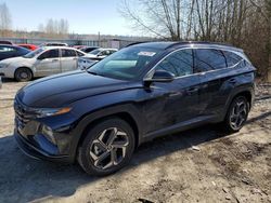 Salvage cars for sale at Arlington, WA auction: 2024 Hyundai Tucson Limited