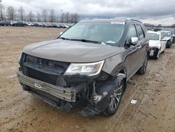 Ford salvage cars for sale: 2016 Ford Explorer Platinum