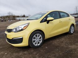 Salvage cars for sale at Columbia Station, OH auction: 2016 KIA Rio LX
