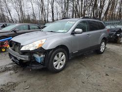 Salvage cars for sale at Candia, NH auction: 2011 Subaru Outback 2.5I Premium