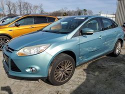 Salvage cars for sale at Spartanburg, SC auction: 2012 Ford Focus SEL