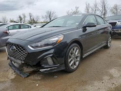 Salvage cars for sale from Copart Bridgeton, MO: 2018 Hyundai Sonata Sport