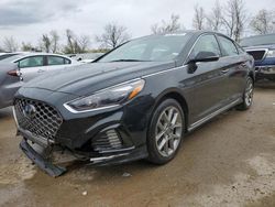 Salvage cars for sale at Bridgeton, MO auction: 2018 Hyundai Sonata Sport