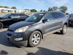 Chevrolet salvage cars for sale: 2009 Chevrolet Traverse LT