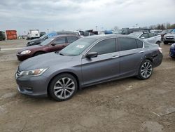 Honda Accord Sport salvage cars for sale: 2014 Honda Accord Sport