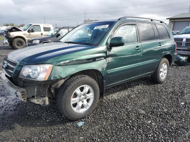 2002 Toyota Highlander Limited