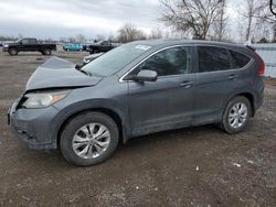 Salvage cars for sale from Copart London, ON: 2012 Honda CR-V EX