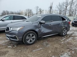 Salvage cars for sale from Copart Central Square, NY: 2019 Acura MDX