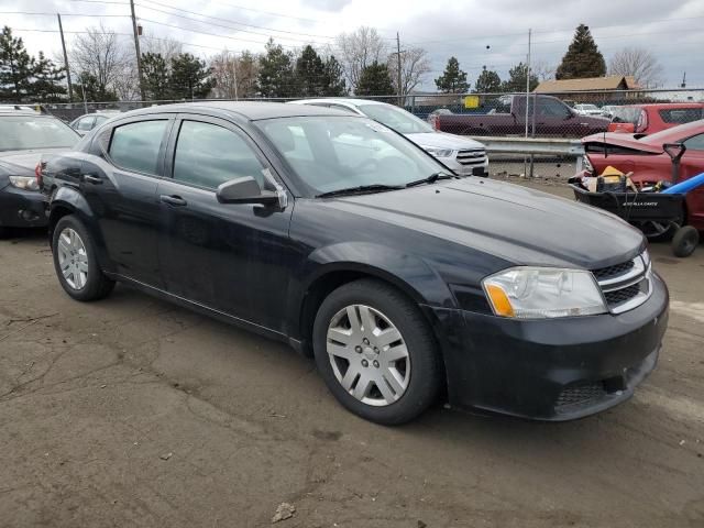 2012 Dodge Avenger SE