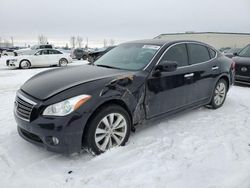 Salvage cars for sale at Rocky View County, AB auction: 2011 Infiniti M37 X