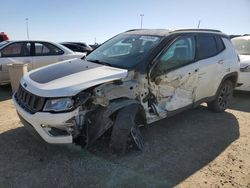 Salvage cars for sale at Nisku, AB auction: 2019 Jeep Compass Trailhawk