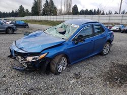 Salvage cars for sale from Copart Graham, WA: 2020 Toyota Camry LE