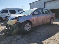Salvage cars for sale from Copart Chicago Heights, IL: 2003 Toyota Corolla CE