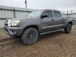 Salvage trucks for sale at Mercedes, TX auction: 2015 Toyota Tacoma Double Cab Prerunner Long BED