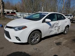 Salvage cars for sale at Portland, OR auction: 2014 Toyota Corolla L