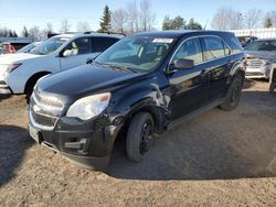 Chevrolet Equinox LS salvage cars for sale: 2012 Chevrolet Equinox LS