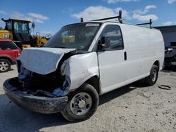 Salvage trucks for sale at Hampton, VA auction: 2013 Chevrolet Express G2500