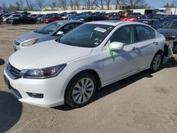 Salvage cars for sale at Bridgeton, MO auction: 2014 Honda Accord Touring