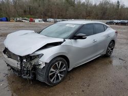 Salvage cars for sale at Grenada, MS auction: 2018 Nissan Maxima 3.5S