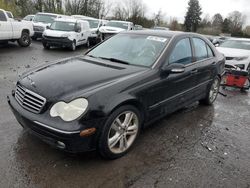 Salvage cars for sale from Copart Portland, OR: 2004 Mercedes-Benz C 230K Sport Sedan
