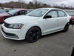 Salvage cars for sale from Copart Assonet, MA: 2016 Volkswagen Jetta Sport