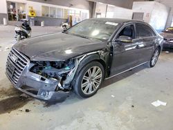 Salvage cars for sale at Sandston, VA auction: 2013 Audi A8 L Quattro