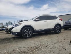 Salvage cars for sale at Spartanburg, SC auction: 2018 Honda CR-V Touring
