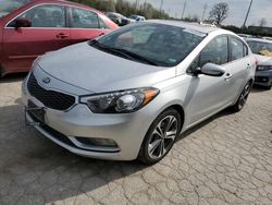 Salvage cars for sale at Bridgeton, MO auction: 2014 KIA Forte EX