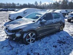 Volkswagen GTI S/SE Vehiculos salvage en venta: 2016 Volkswagen GTI S/SE