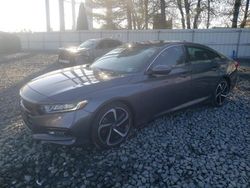 Salvage cars for sale from Copart Windsor, NJ: 2020 Honda Accord Sport