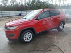 Salvage cars for sale at Harleyville, SC auction: 2019 Jeep Compass Sport