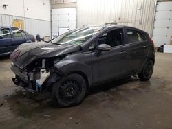 Salvage cars for sale at Candia, NH auction: 2017 Ford Fiesta SE