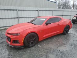 Chevrolet Camaro salvage cars for sale: 2017 Chevrolet Camaro LT