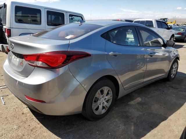 2016 Hyundai Elantra SE