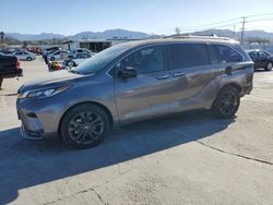 Salvage cars for sale from Copart Sun Valley, CA: 2021 Toyota Sienna XSE