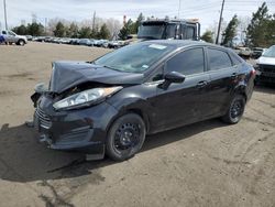 Salvage cars for sale from Copart Denver, CO: 2015 Ford Fiesta S