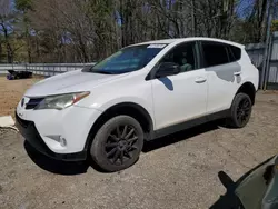 Salvage cars for sale at Austell, GA auction: 2013 Toyota Rav4 LE