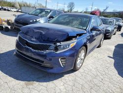 Salvage cars for sale at Bridgeton, MO auction: 2018 KIA Optima LX