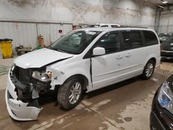 Salvage cars for sale at Milwaukee, WI auction: 2014 Dodge Grand Caravan SXT