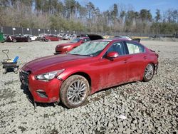 Infiniti salvage cars for sale: 2023 Infiniti Q50 Luxe