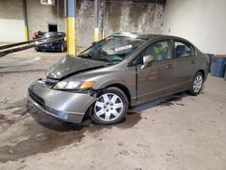 Salvage cars for sale from Copart Chalfont, PA: 2008 Honda Civic LX