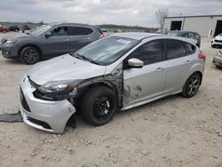 Salvage cars for sale at Kansas City, KS auction: 2014 Ford Focus ST