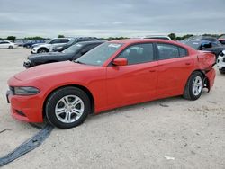 Salvage cars for sale at San Antonio, TX auction: 2018 Dodge Charger SXT