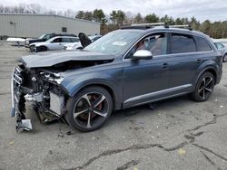 Salvage cars for sale at Exeter, RI auction: 2020 Audi SQ7 Prestige